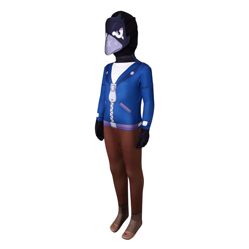 Brawl Stars Spike Leon Crow Costume Cosplay Halloween